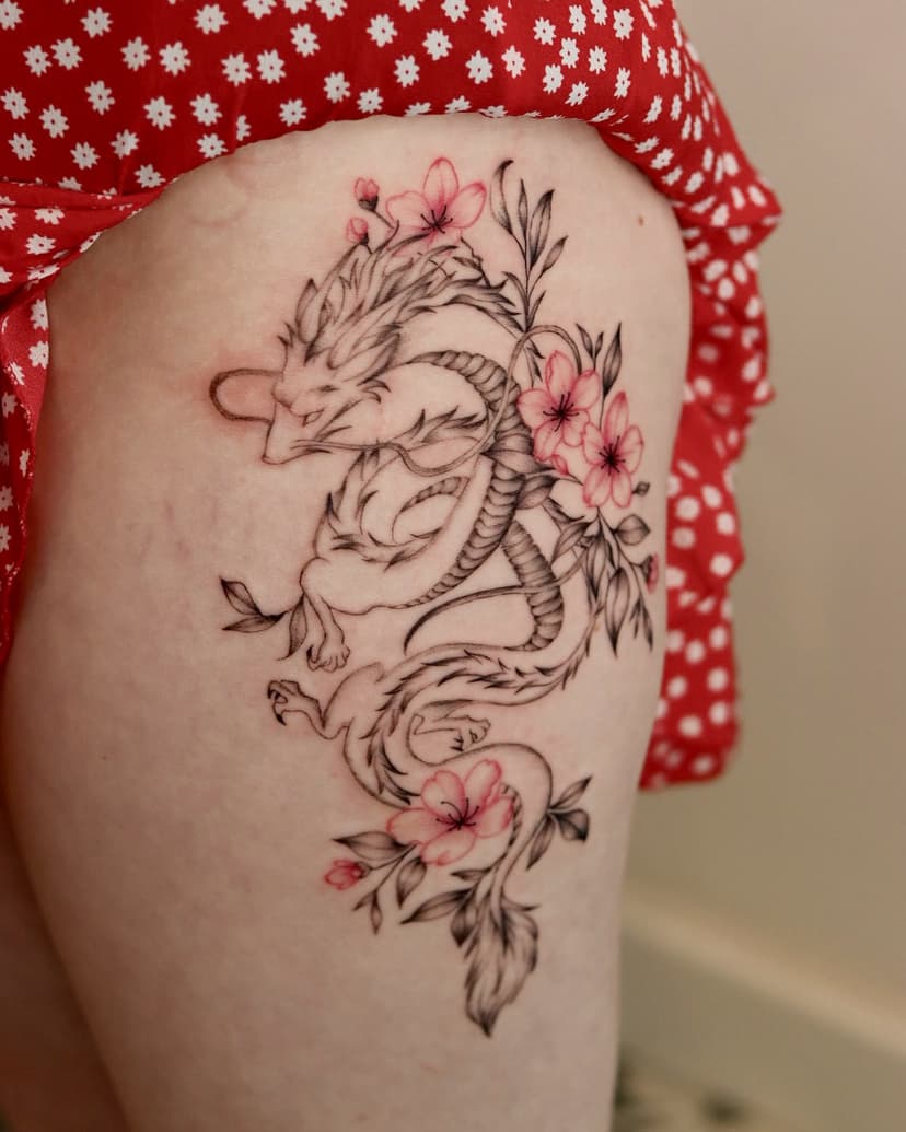 Tatouage de AKA SUMI TATTOO SHOP