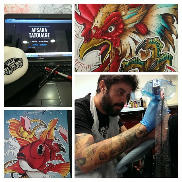 Tatouage de Apsara Tatouage