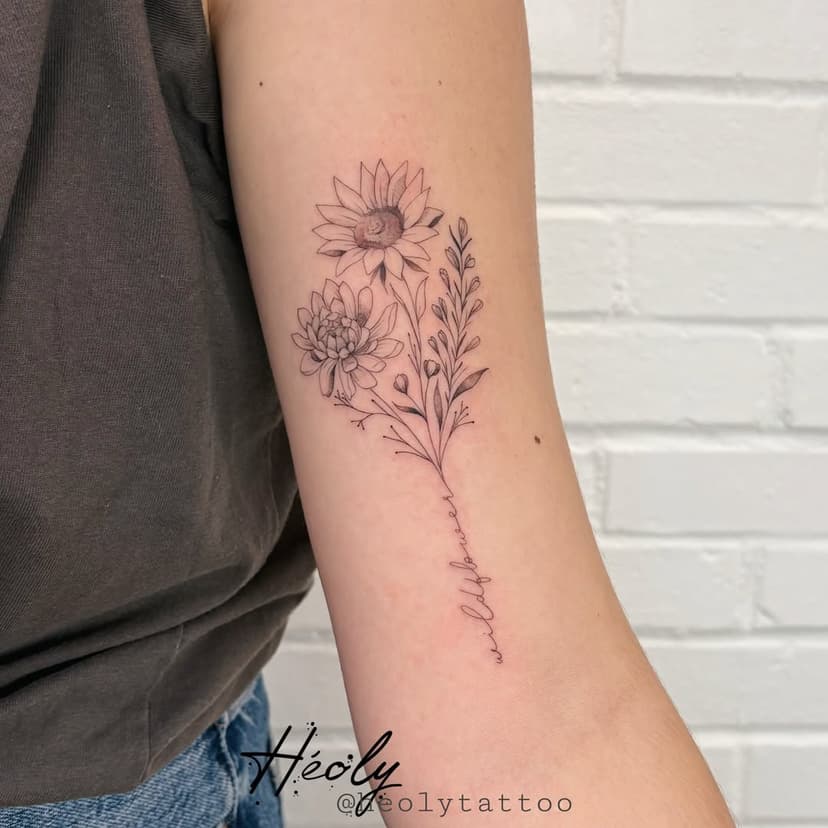 Tatouage de Hello Sunshine