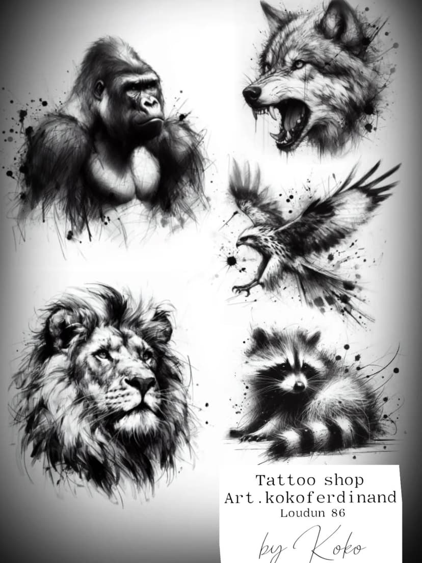 Tatouage de art.kokoferdinand