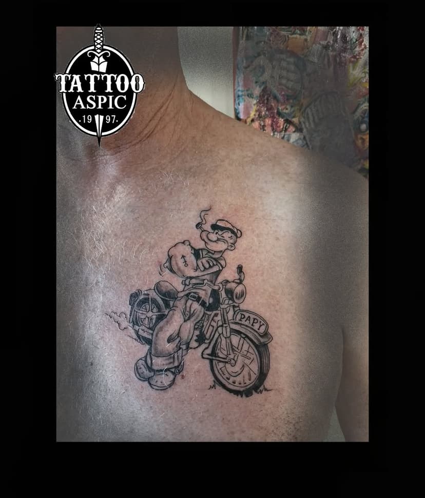 Tatouage de Aspic Tattoo