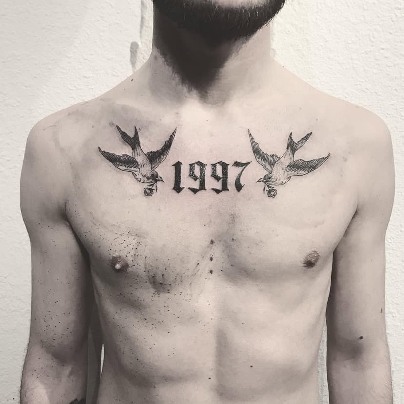 Tatouage de Astre Bleu Tattoo Art