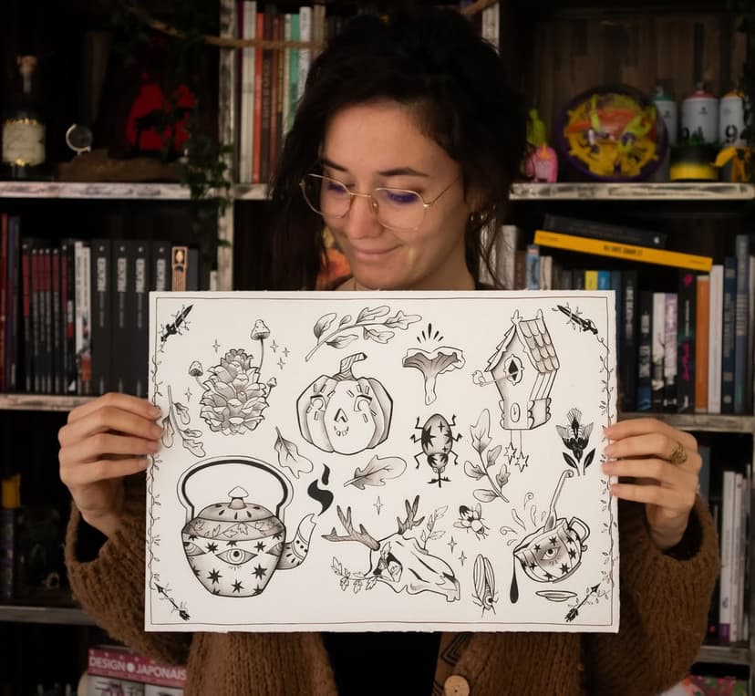 Tatouage de Atelier Mangoo tatouage