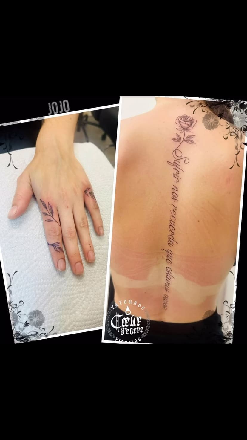 Tatouage de Auterive tattoo Coeur d'Encre