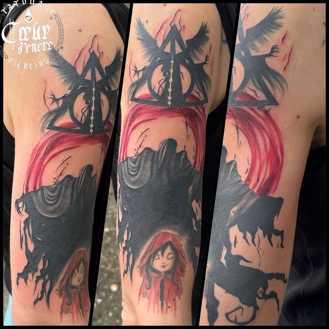 Tatouage par Auterive tattoo Coeur d'Encre