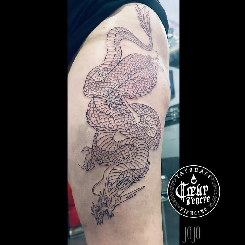 Tatouage de Auterive tattoo Coeur d'Encre