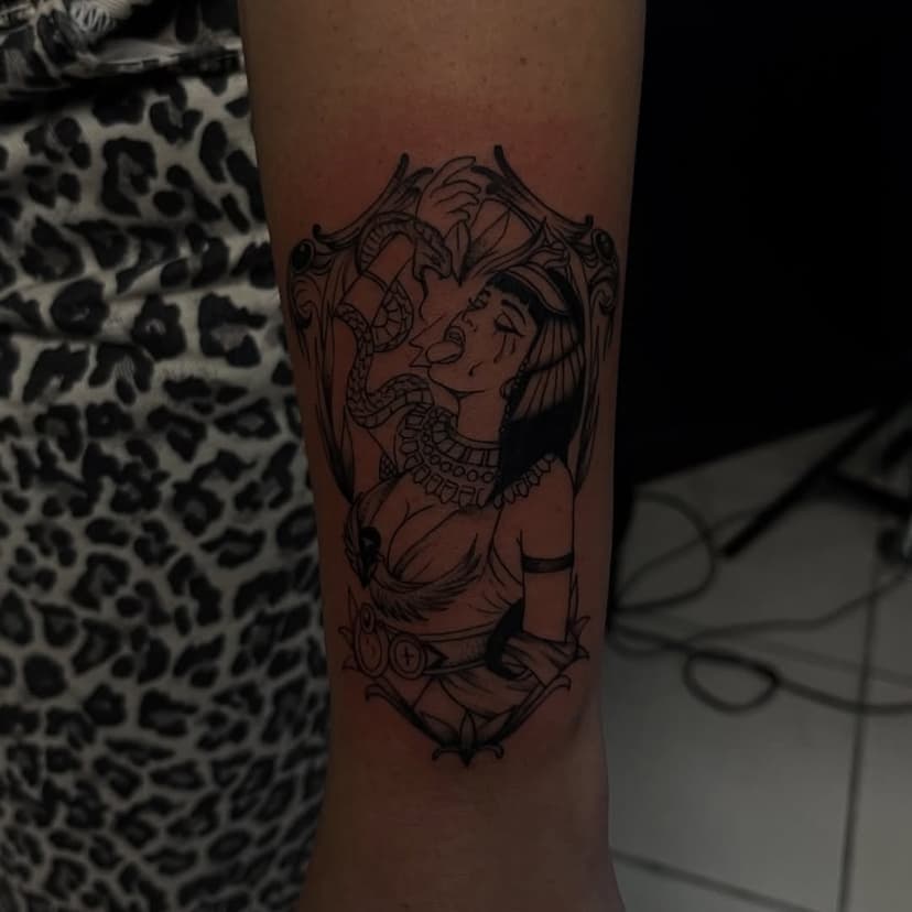 Tatouage de Ax Tattoo La Rochelle