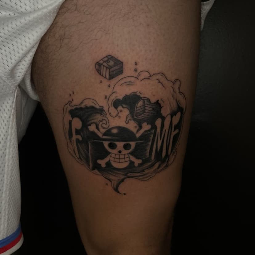 Tatouage de Ax Tattoo La Rochelle