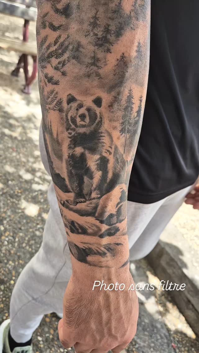 Tatouage de Badass palace tattoo