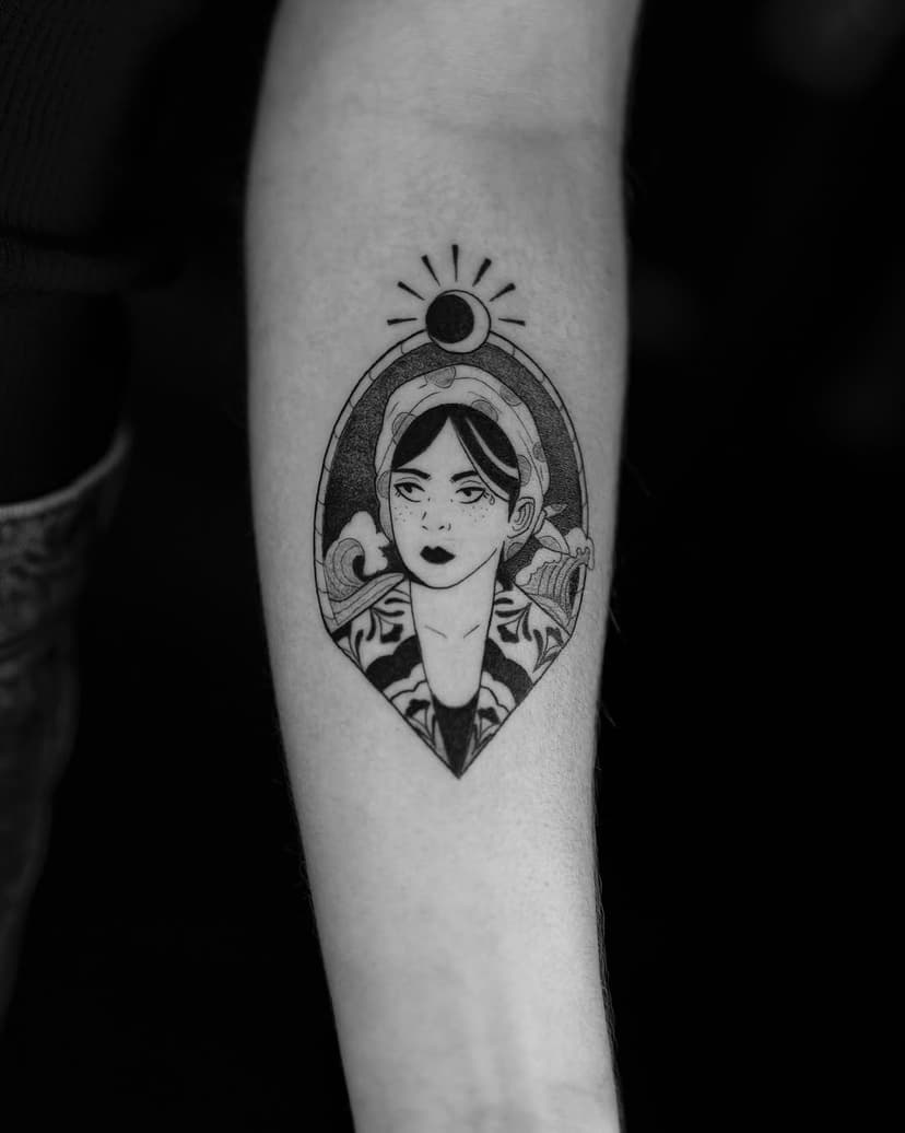 Tatouage de Joaquim//Pied Bouche