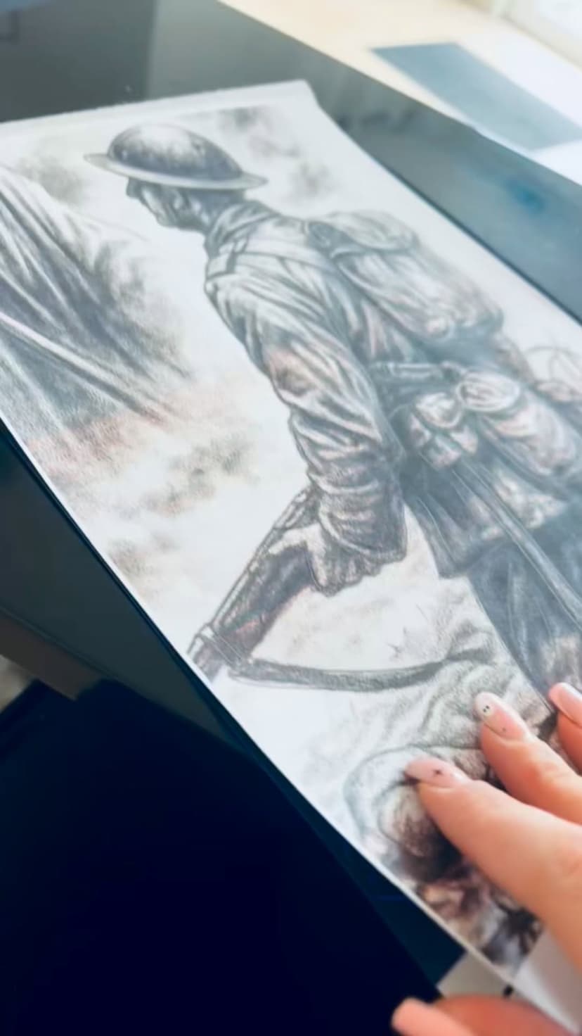 Tatouage de Belle et Tatouée