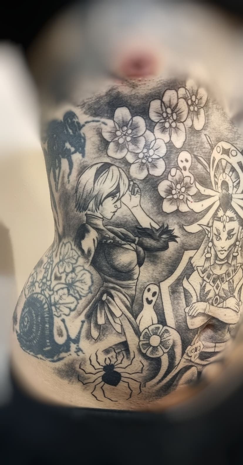 Tatouage de Black Line