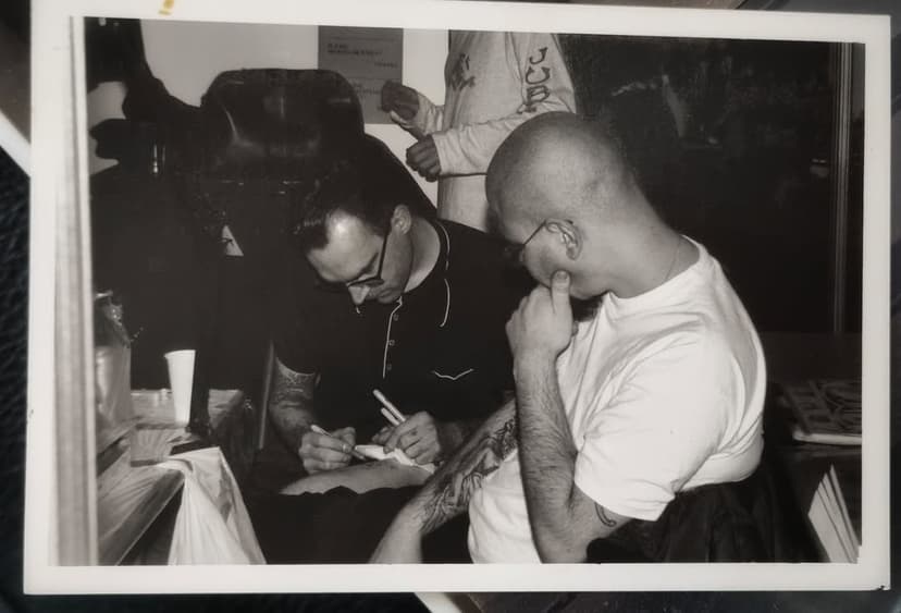 Tatouage de Black Line