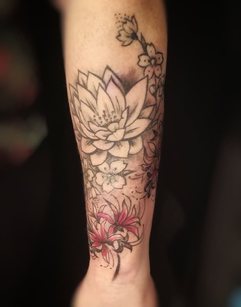 Tatouage de Black Line