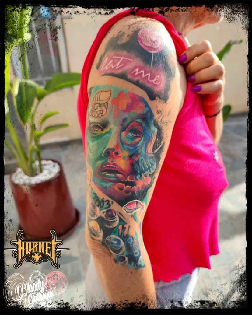 Tatouage de Bloody tattooine