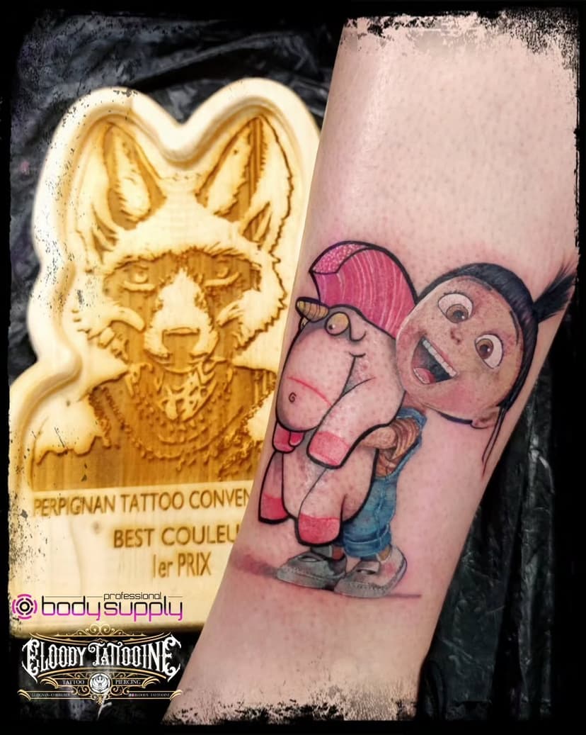 Tatouage de Bloody tattooine