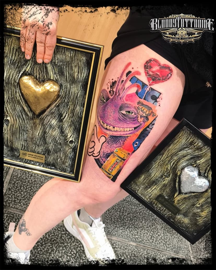 Tatouage de Bloody tattooine
