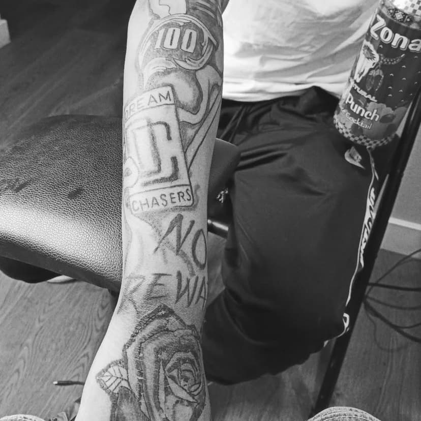 Tatouage de Blue Ink