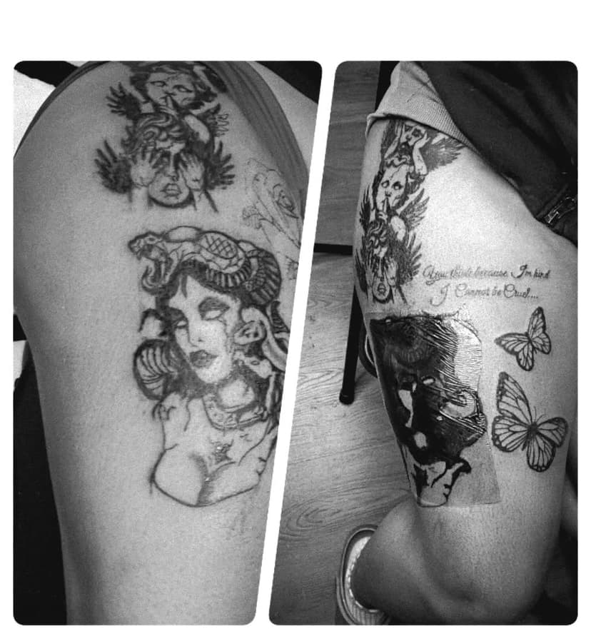 Tatouage de Blue Ink