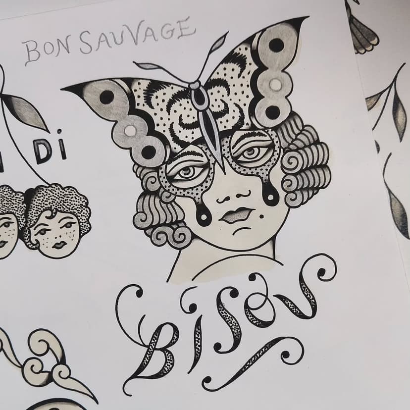 Tatouage de Bon Sauvage