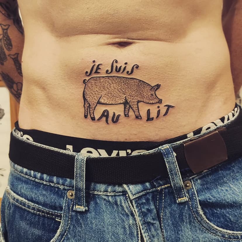 Tatouage de Bon Sauvage