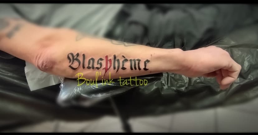 Tatouage de Boul'ink tattoo