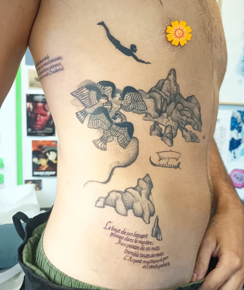 Tatouage de Dark-en-ciel