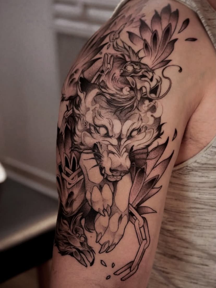 Tatouage de Calao Studio