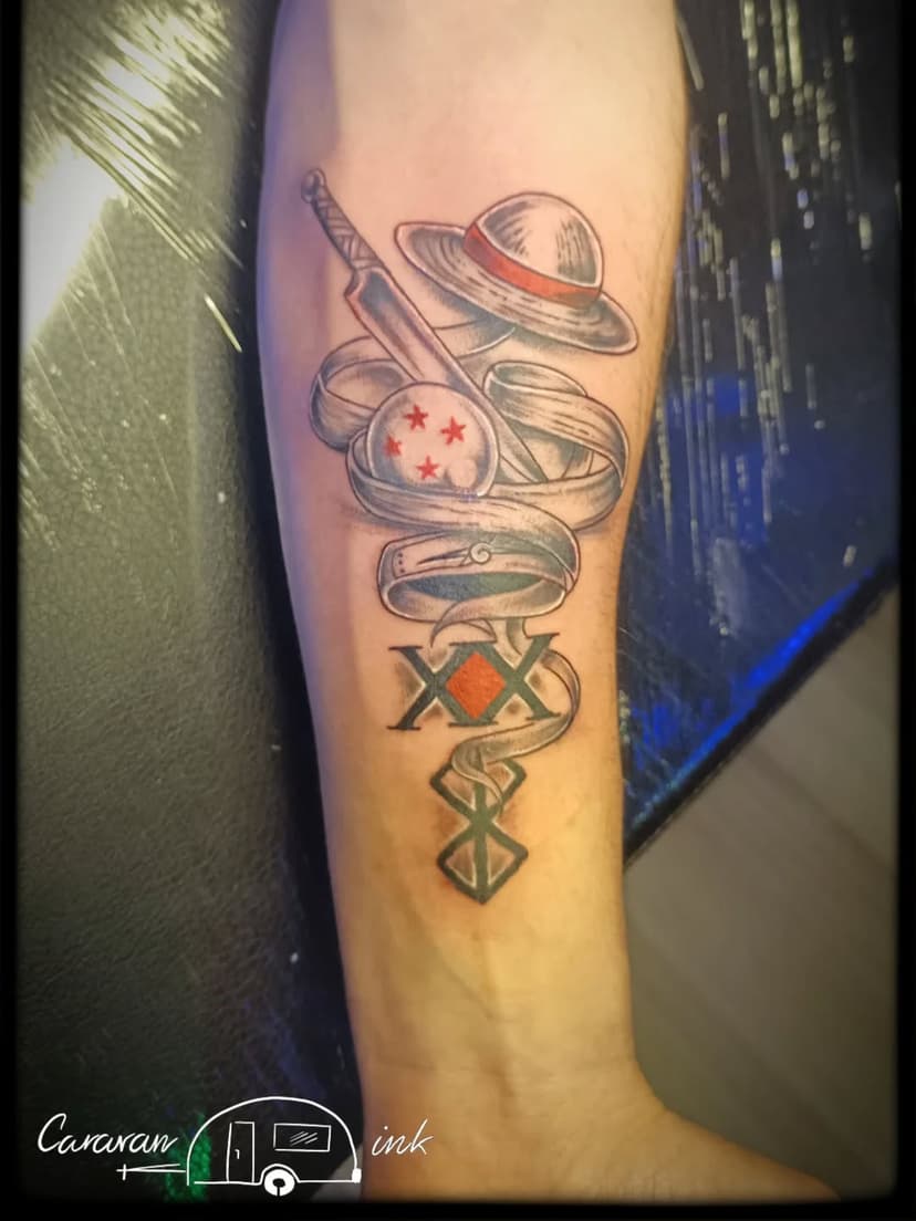 Tatouage de Caravan Ink tatoueur l hospitalet du larzac