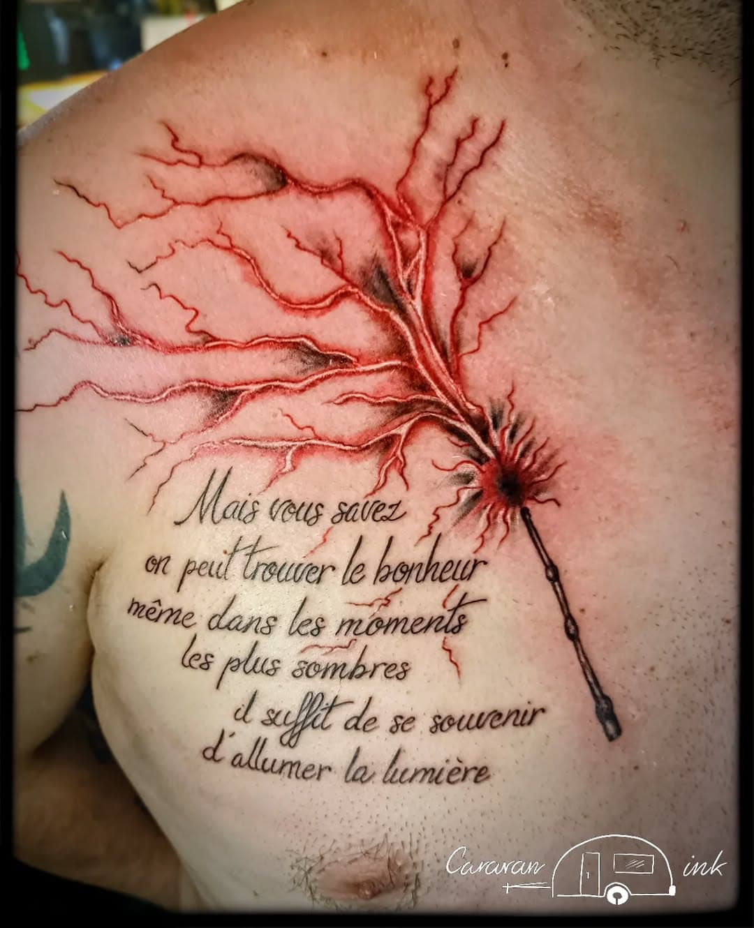 Tatouage par Caravan Ink tatoueur l hospitalet du larzac