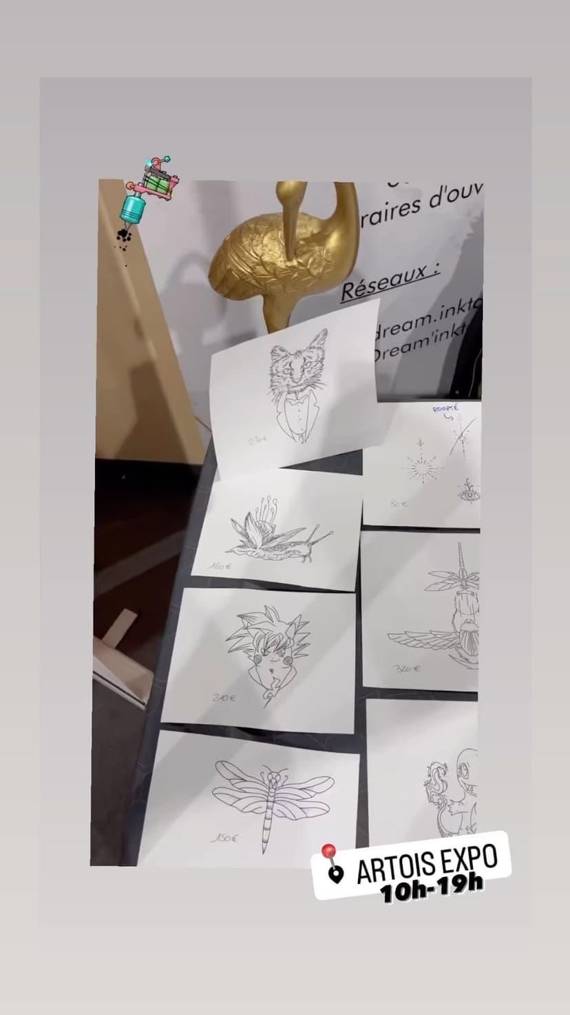 Tatouage de Catouage Dreams Ink Tattoo