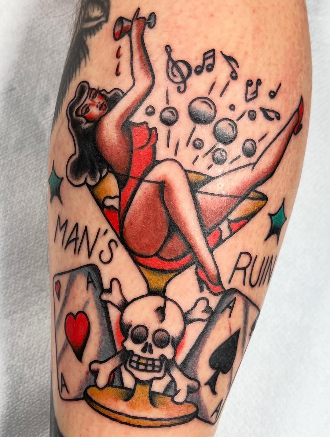 Tatouage par Chez Moustiche Tattoo