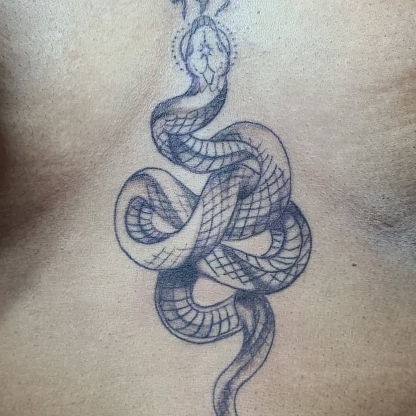 Tatouage de Chris tattoo