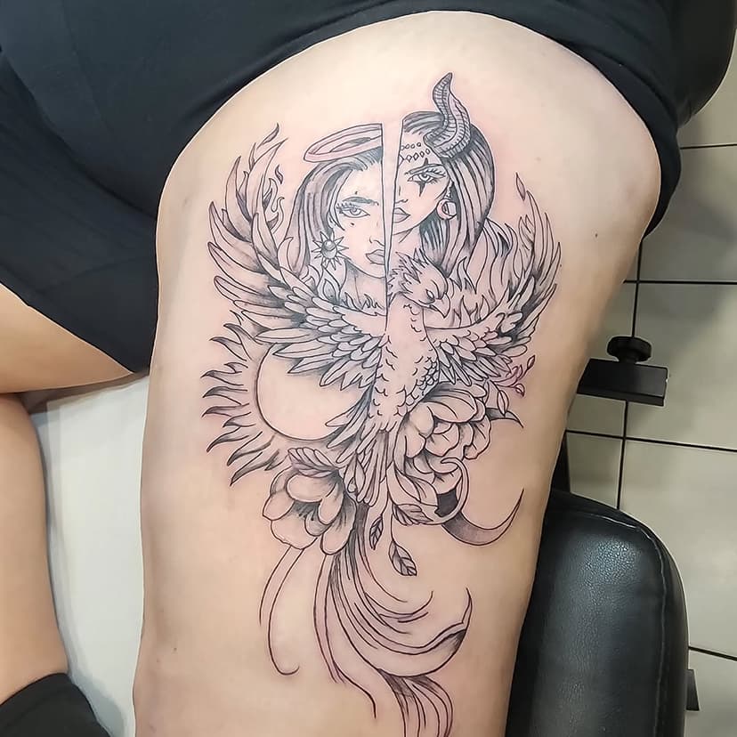 Tatouage de Chris tattoo