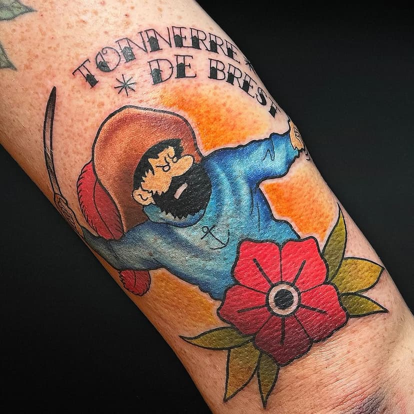 Tatouage de Corentin Tattoo