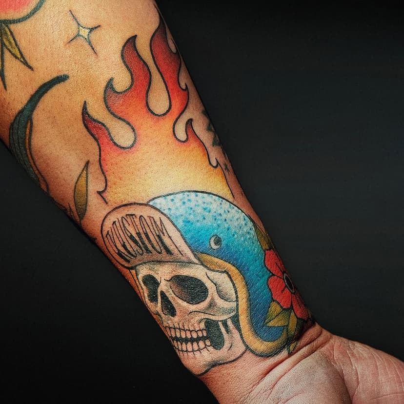 Tatouage de Corentin Tattoo