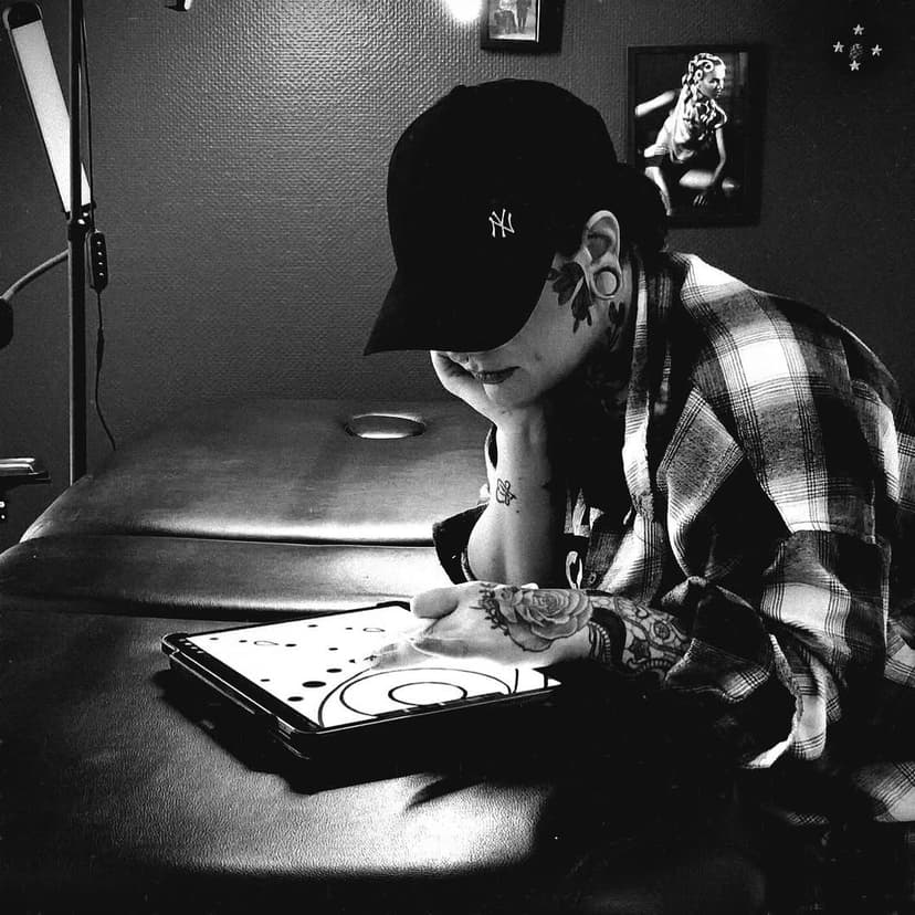 Tatouage de Cosmic Tattoo by Johanna Monti