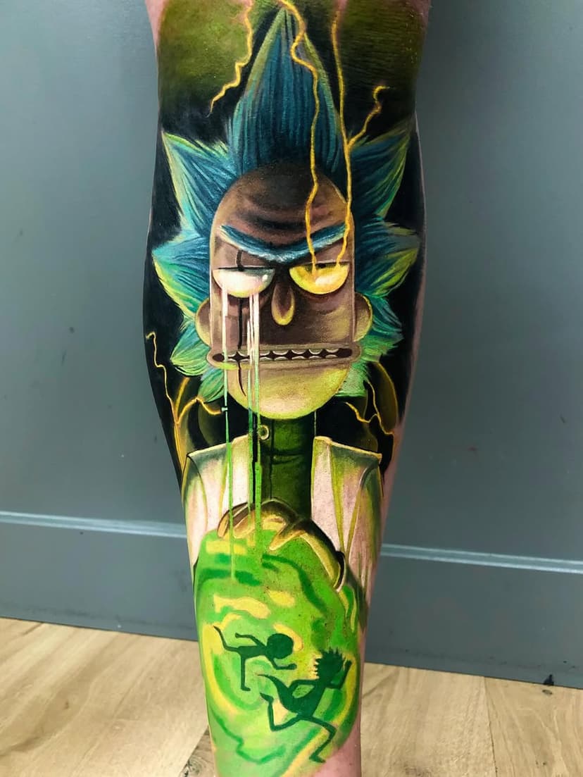 Tatouage de Cosmic Tattoo by Johanna Monti