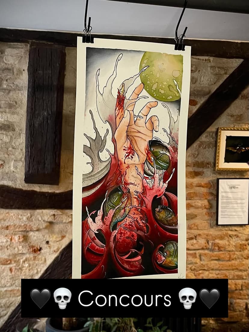 Tatouage de Crimson Tattoo