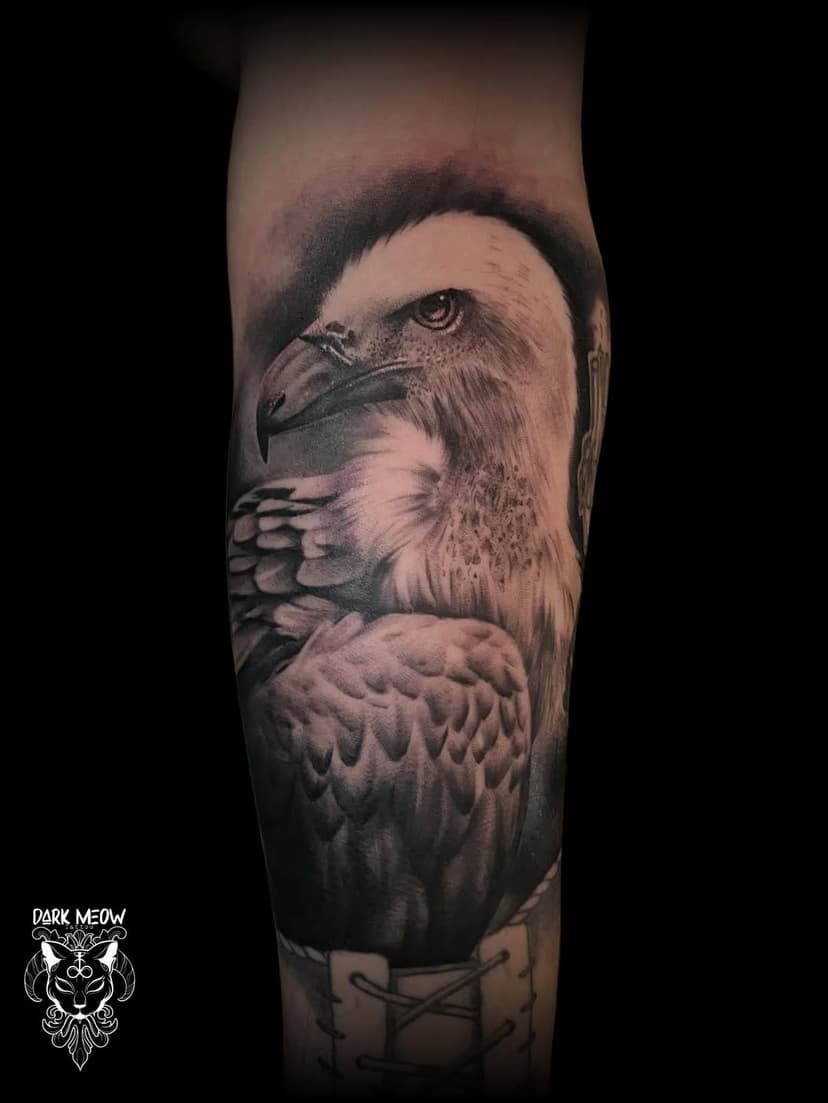 Tatouage de Dark Meow Nina Maillet