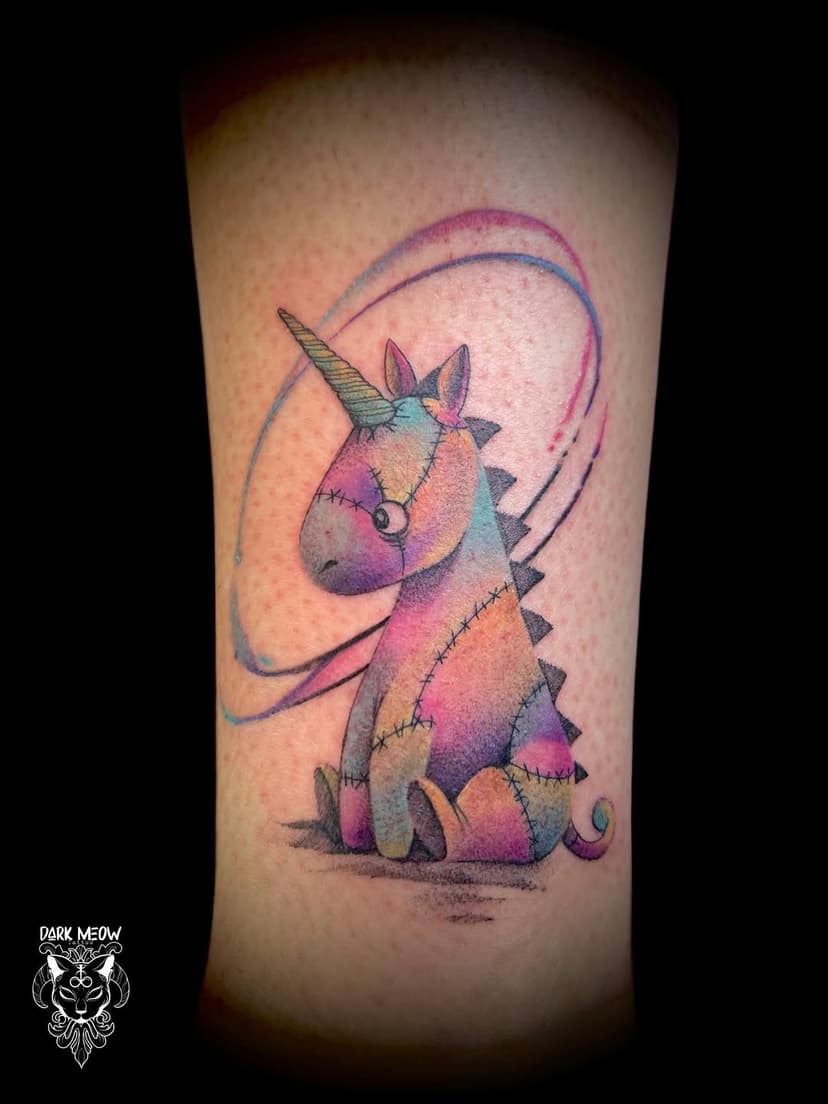 Tatouage de Dark Meow Nina Maillet