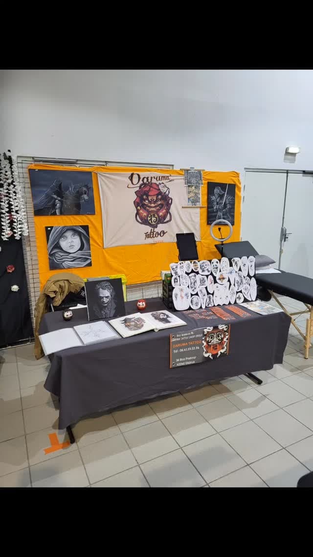 Tatouage de Daruma Tattoo Shop