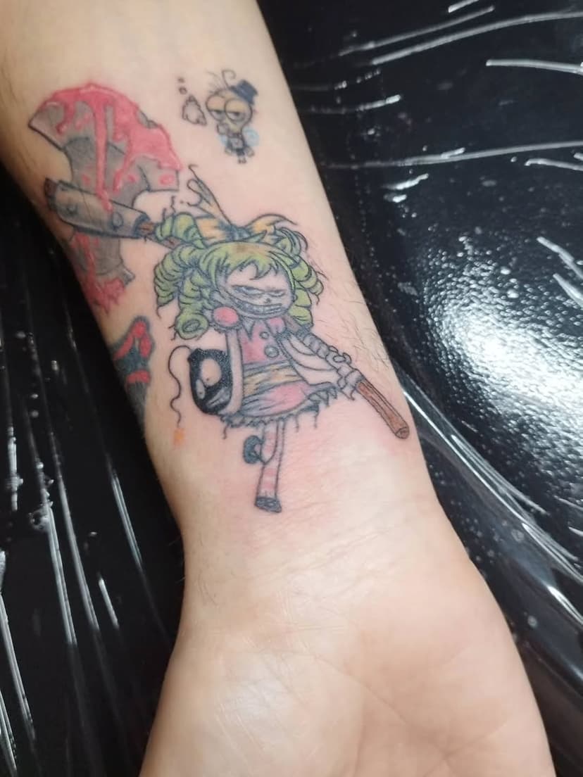 Tatouage de Death by ink tattoo