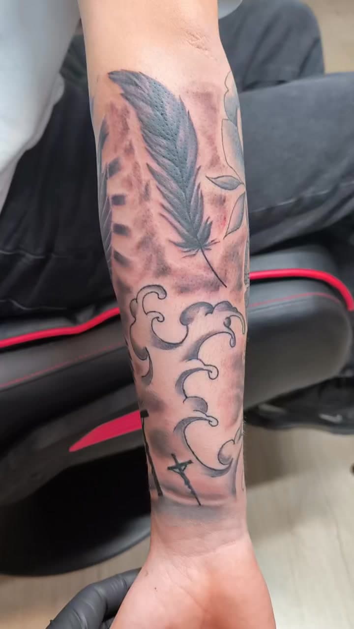 Tatouage de Dgé Hotrod'Ink