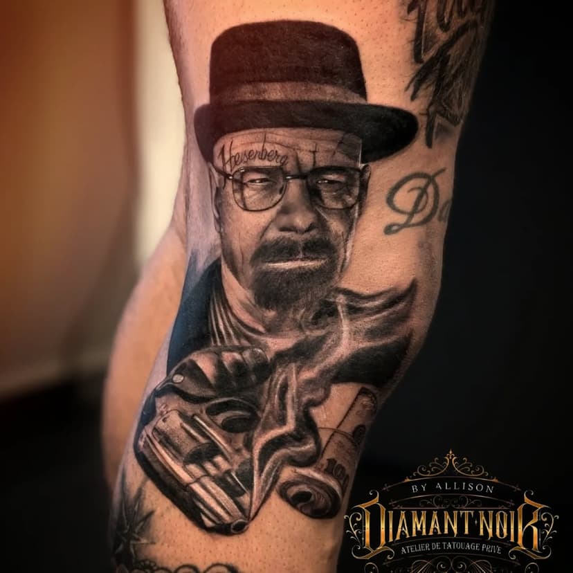 Tatouage de Diamant Noir Tatouage - atelier de tatouage privé