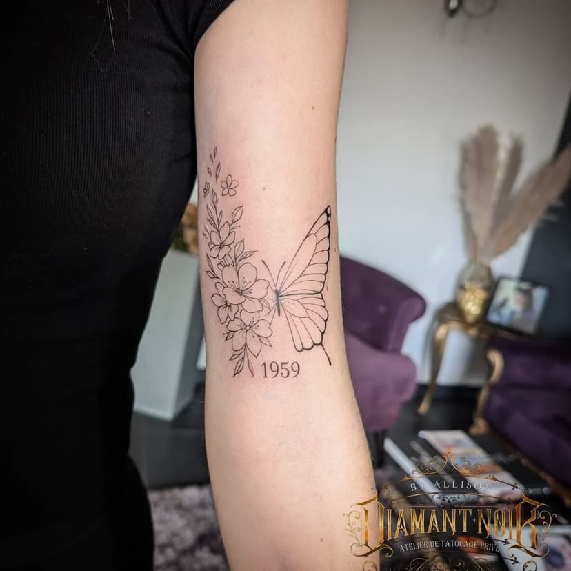 Tatouage de Diamant Noir Tatouage - atelier de tatouage privé