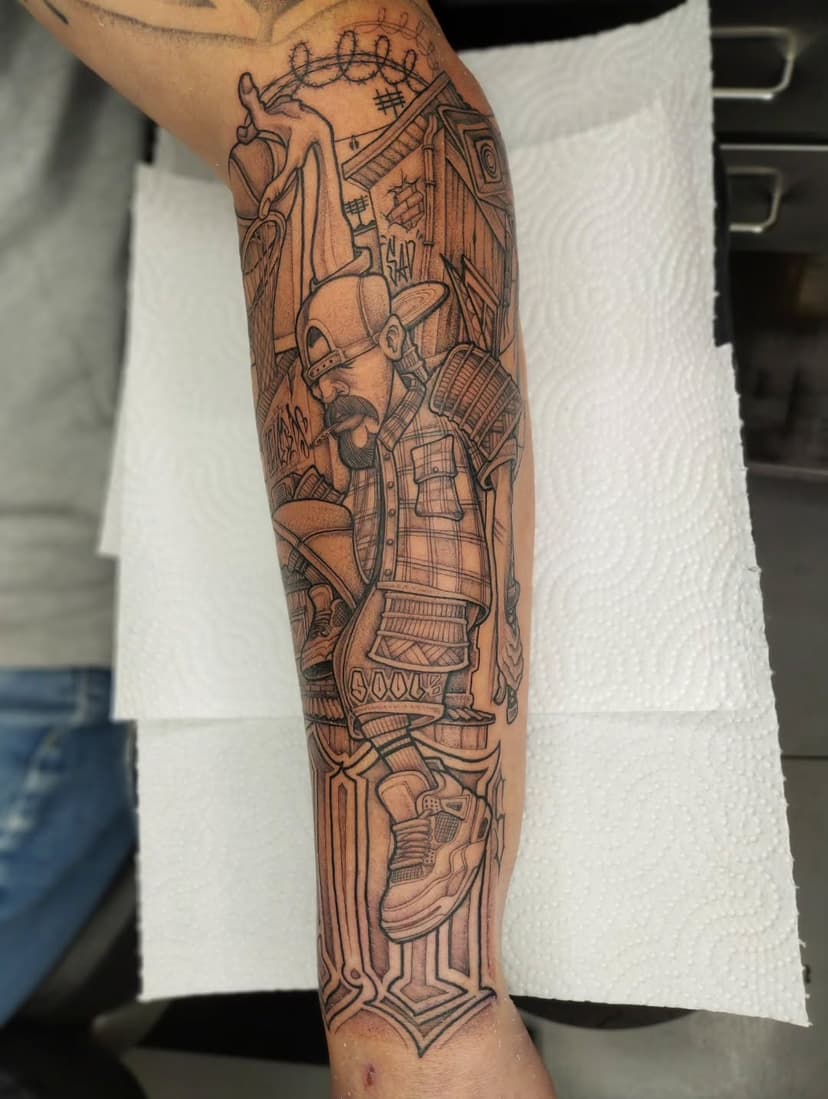 Tatouage de Dog Pound Tattoo