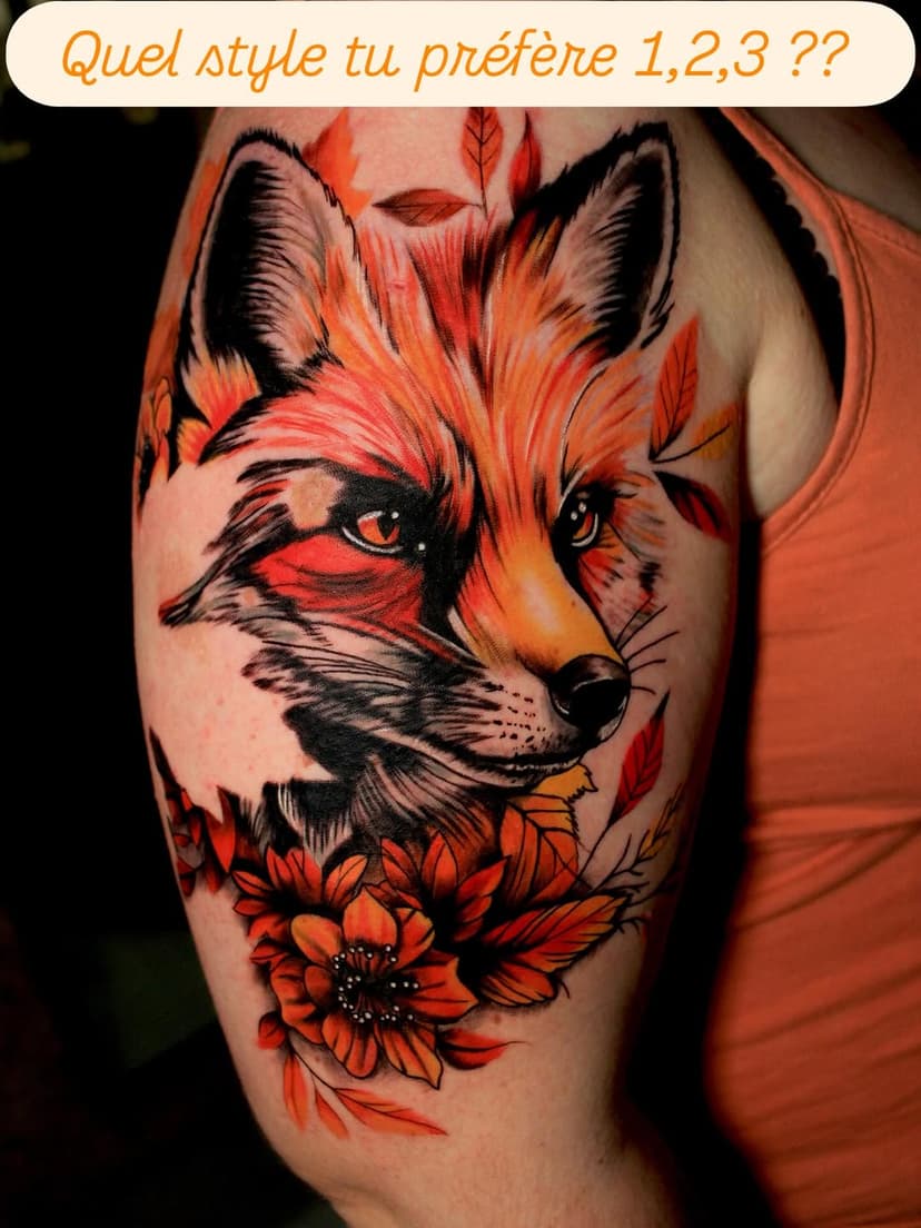 Tatouage de Dollinart Tattoo Studio