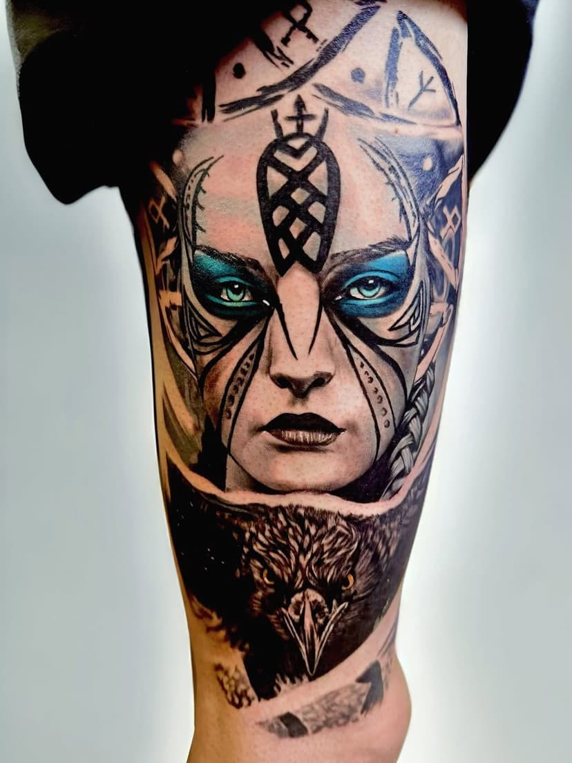 Tatouage de Dollinart Tattoo Studio