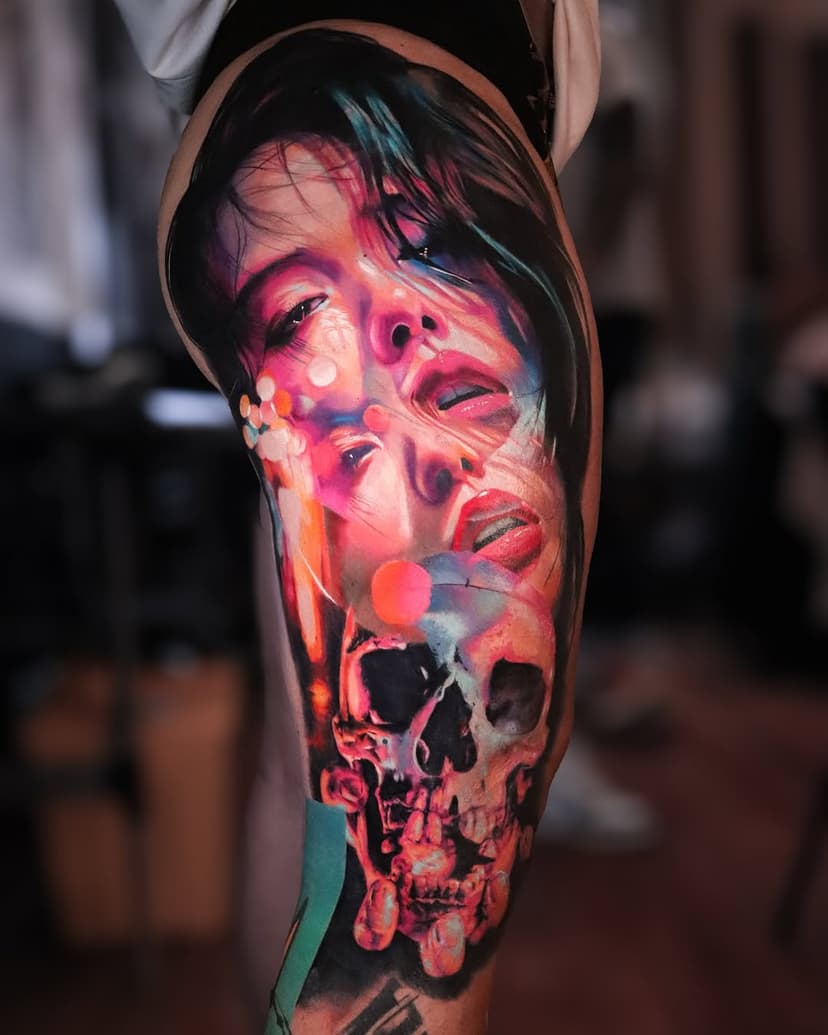 Tatouage de Double V Tattoo